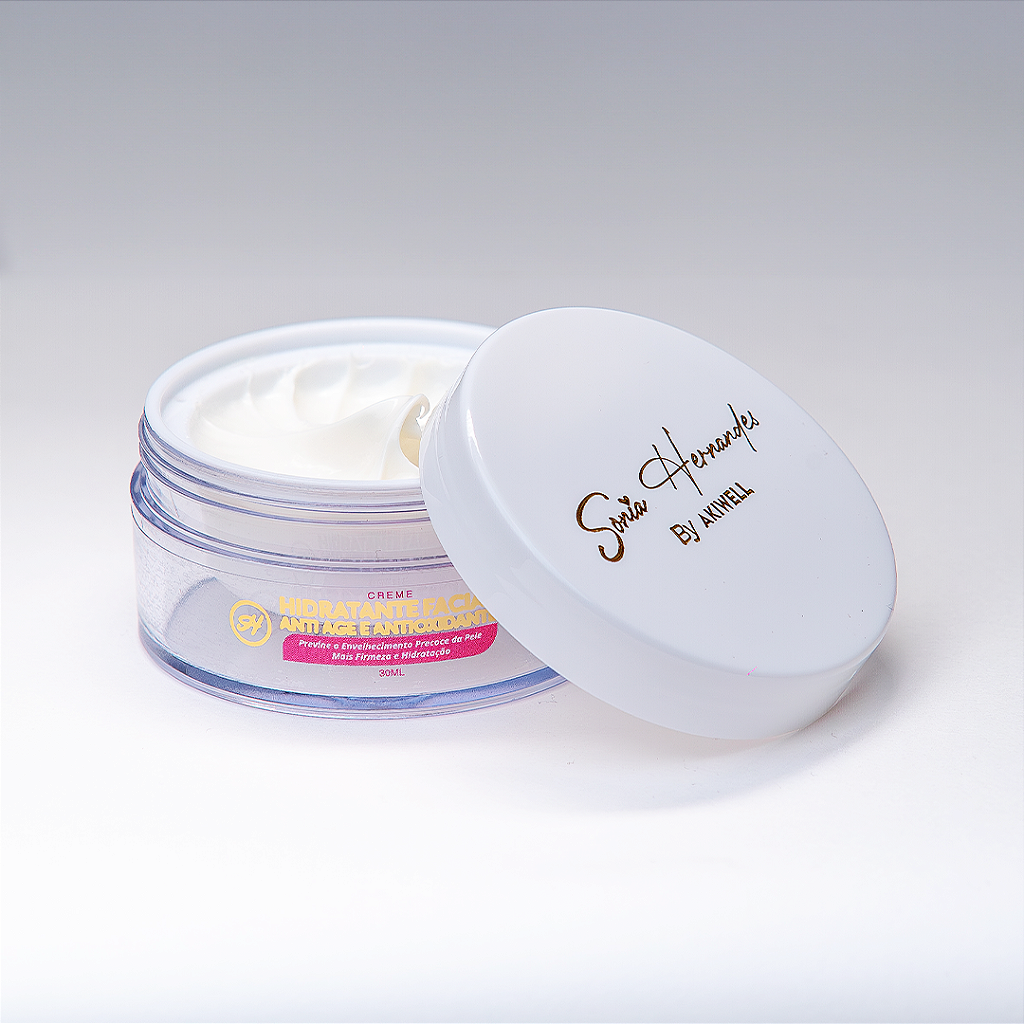 Creme Facial Anti Age Antioxidante Hidratante - Sonia Hernandes