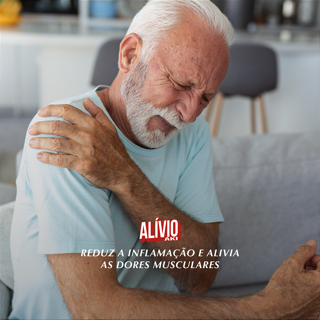 Alívio Aki - Gel Massageador para Tensão e Cansaço Muscular