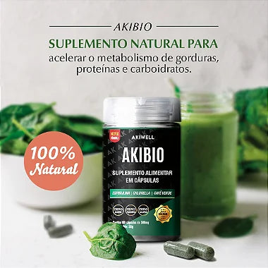 Akibio - Desincha o Corpo e Antioxidante