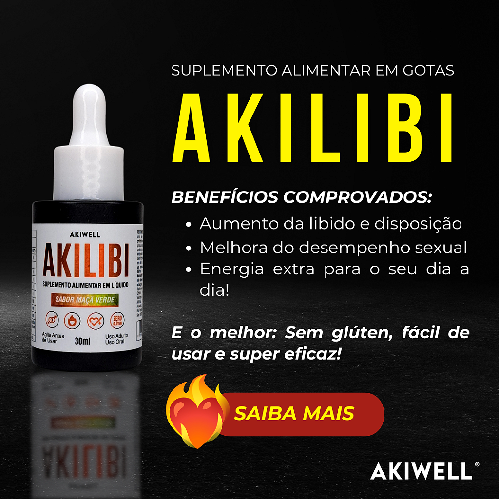 AkiLibi Suplemento em Gotas 30ml