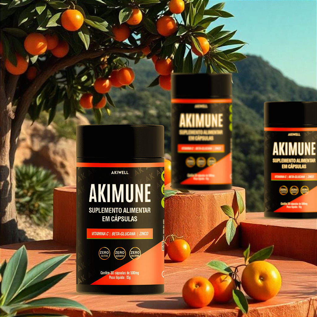 Akimune - Multivitamínico e Mineral para Imunidade