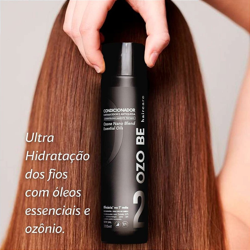 Kit Capilar Antiqueda Ozo Be + Akibeauty BRINDE