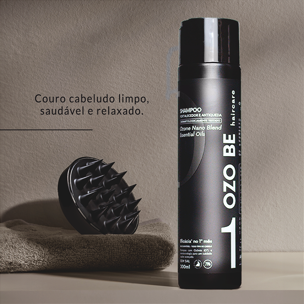 Escova Massageadora para Couro Cabeludo