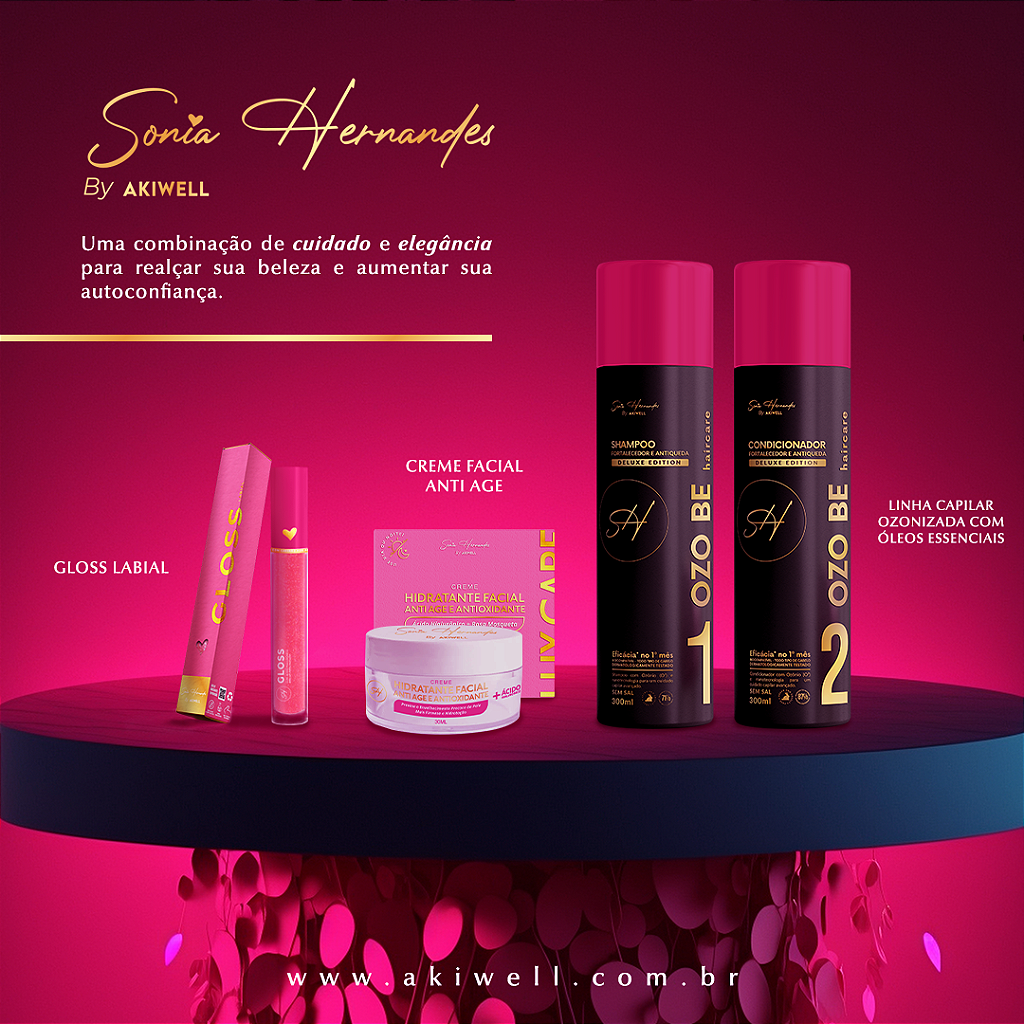 Shampoo Ozo Be Deluxe Edition Sonia Hernandes