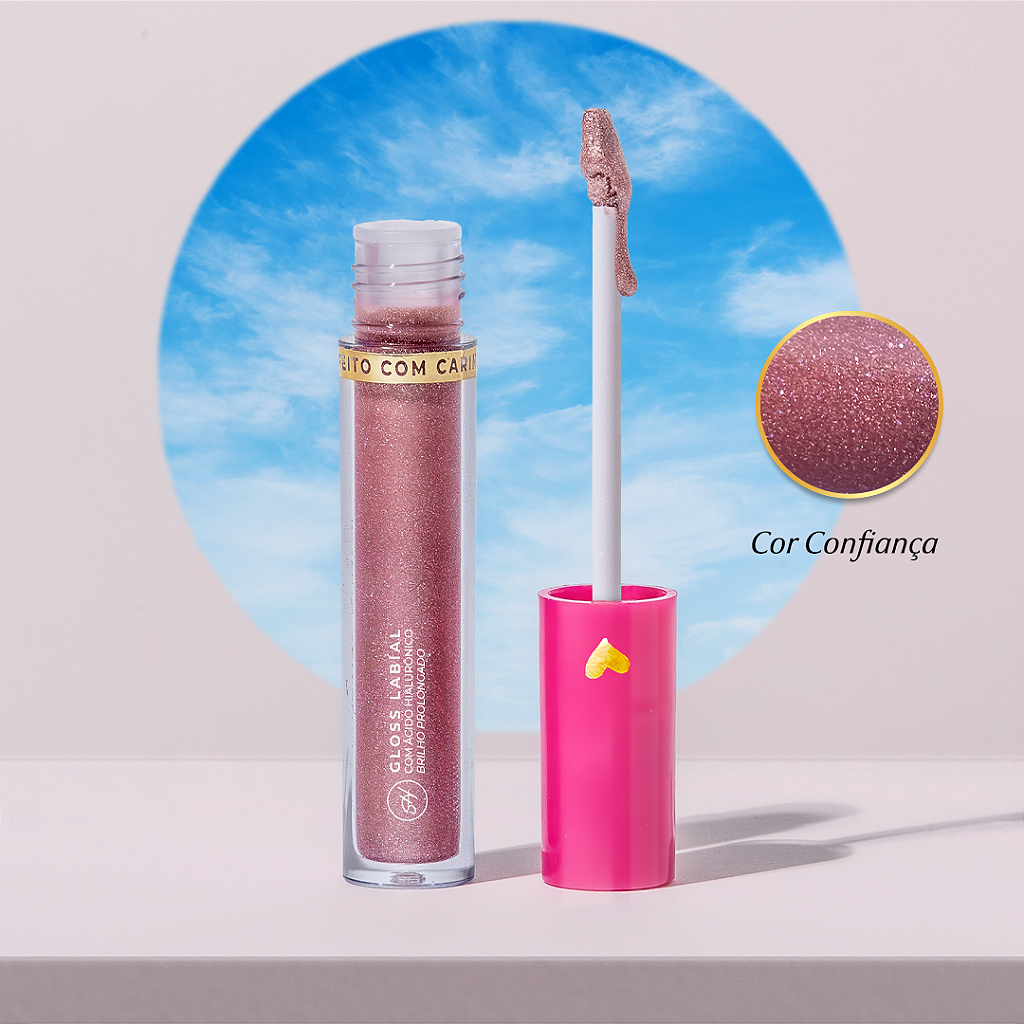 Gloss Labial com Ácido Hialurônico e Brilho - Sonia Hernandes