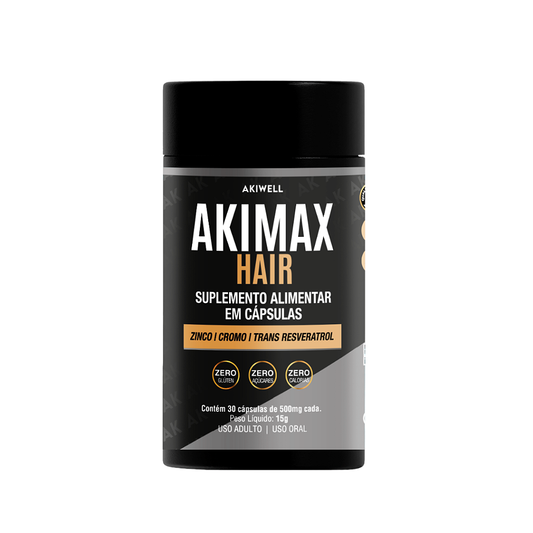 Akimax Hair - Crescimento Capilar