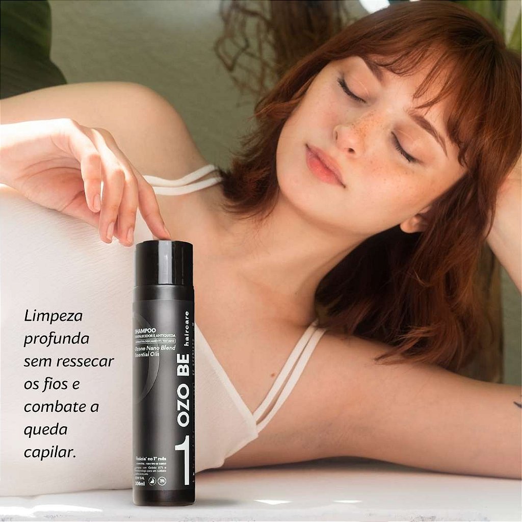 Kit Capilar Antiqueda Ozo Be + Akibeauty BRINDE