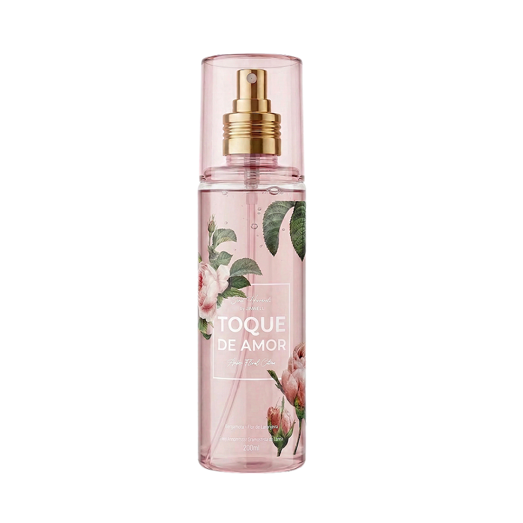 NOVO Body Splash Toque de Amor Sonia Hernandes 200ml + Colar Prata