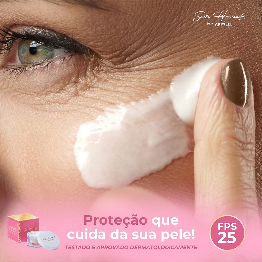 Creme Facial Anti Age Antioxidante Hidratante - Sonia Hernandes